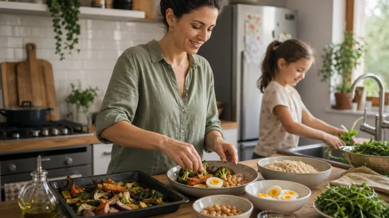 Imagen de la noticia: Cómo preparar comidas equilibradas con menos improvisación